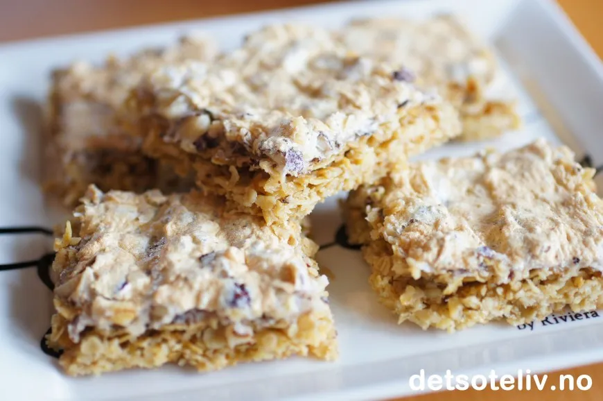 Nøttemarengs oppskrift