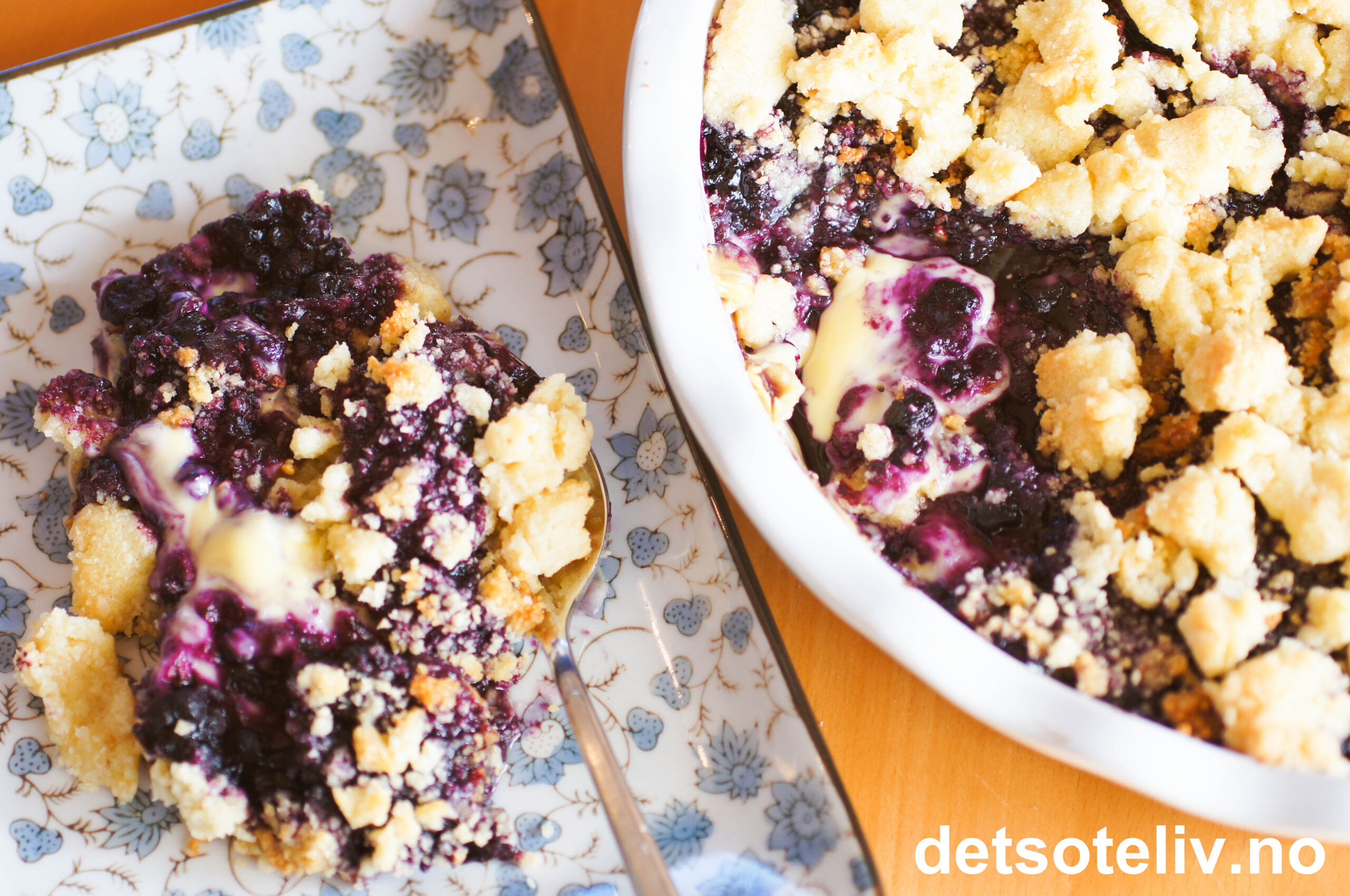 Oppskrifter med blåbær