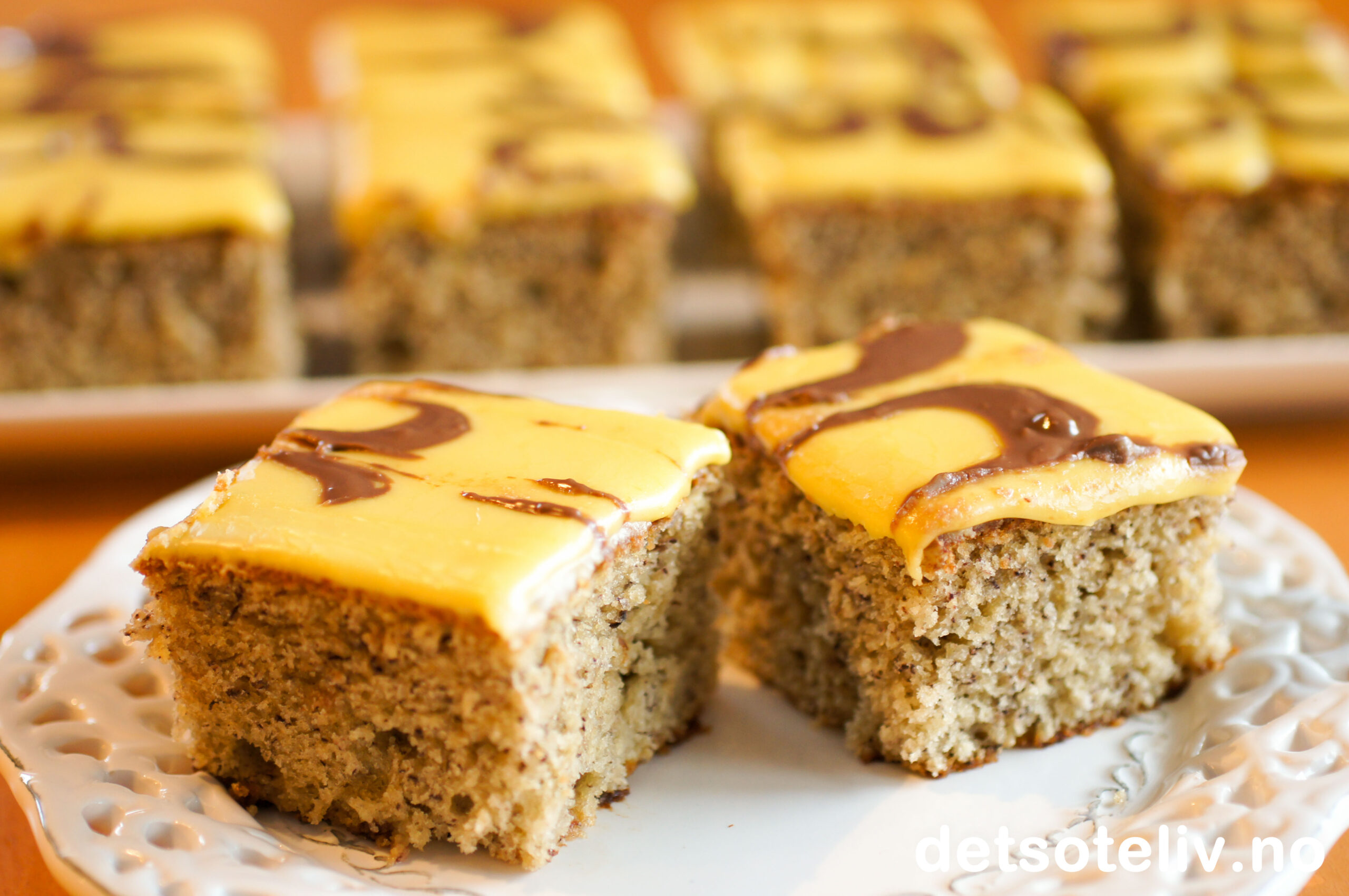 Vegansk banankake nutrilett oppskrift