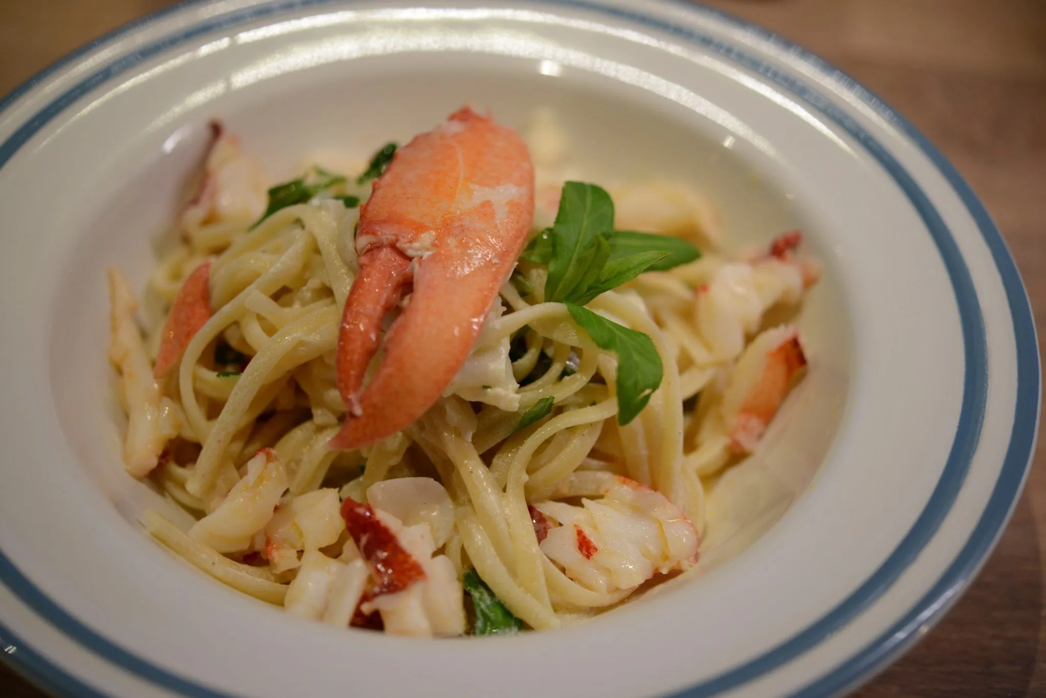 Hummer pasta oppskrift