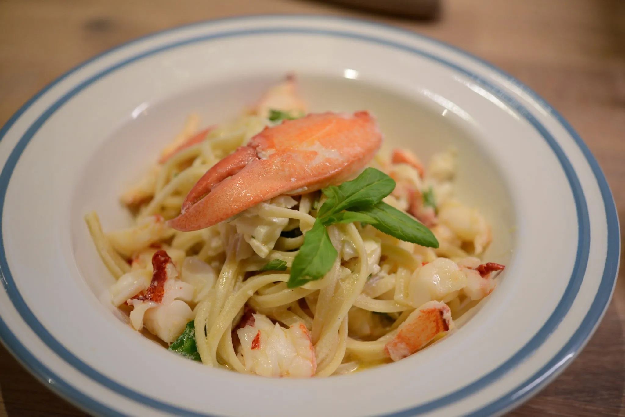 Hummer pasta oppskrift