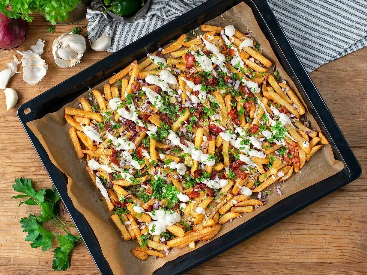 Pommes frites hjemmelagde antall