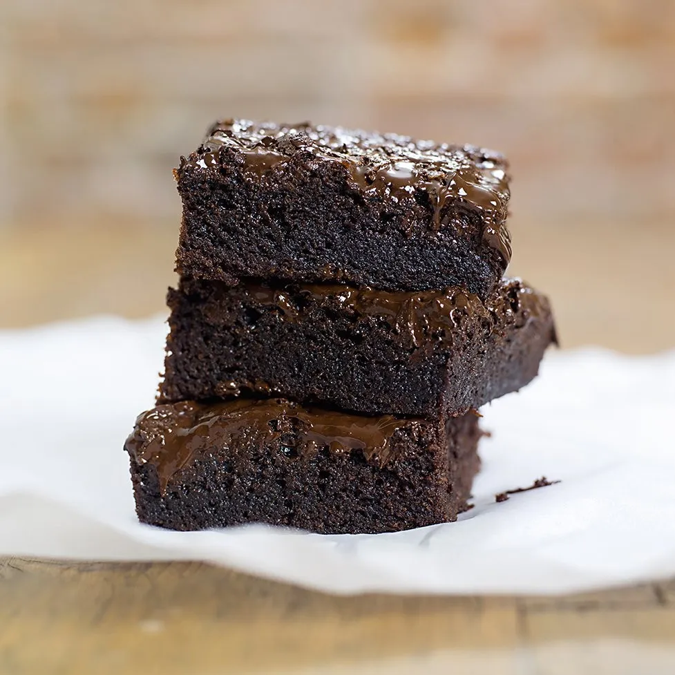 Fudgy brownies oppskrift