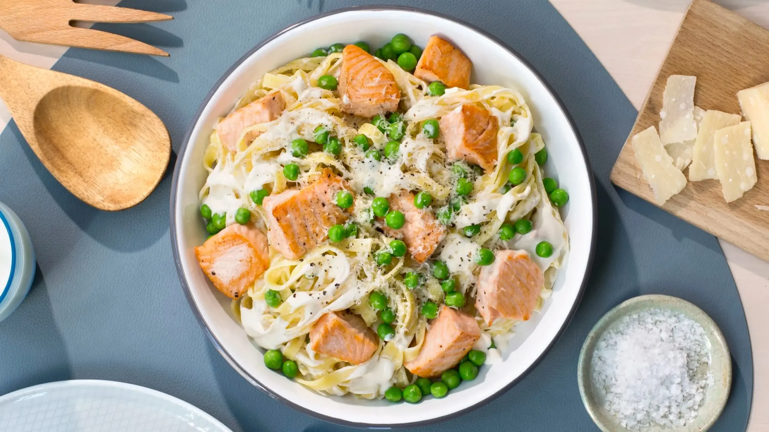 Oppskrift pasta laks