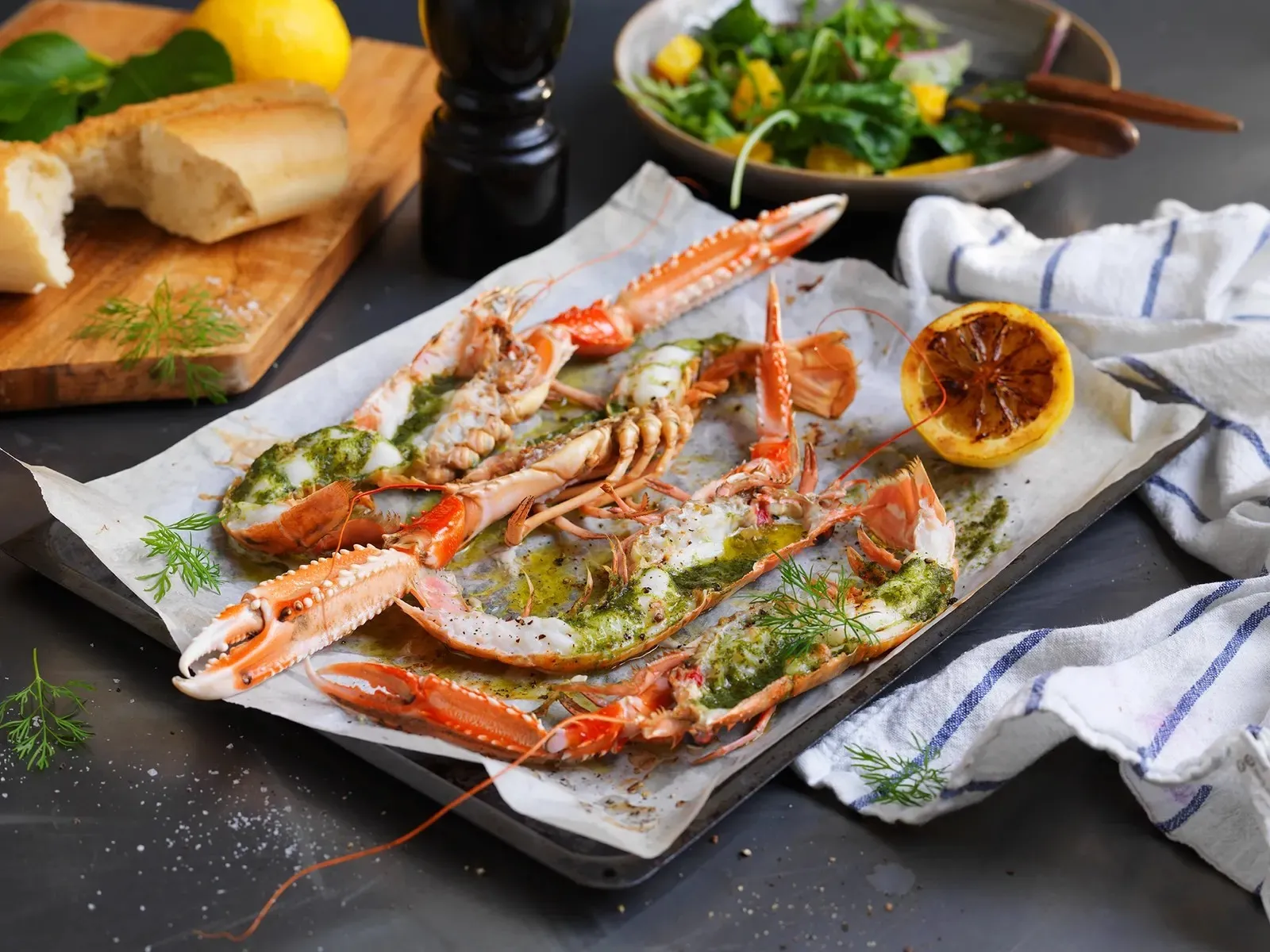 Sjøkreps oppskrift hellstrøm