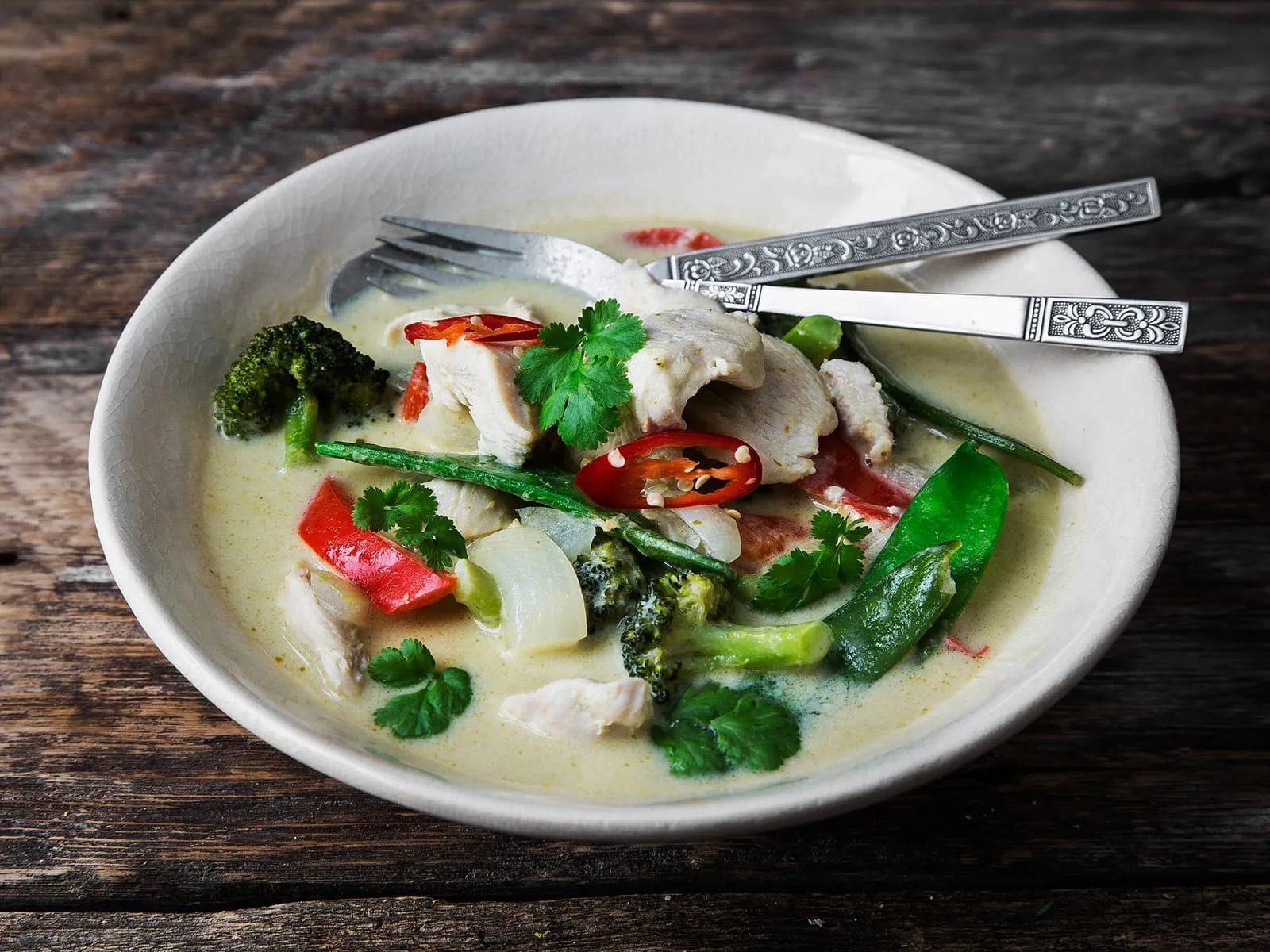 Green curry oppskrift