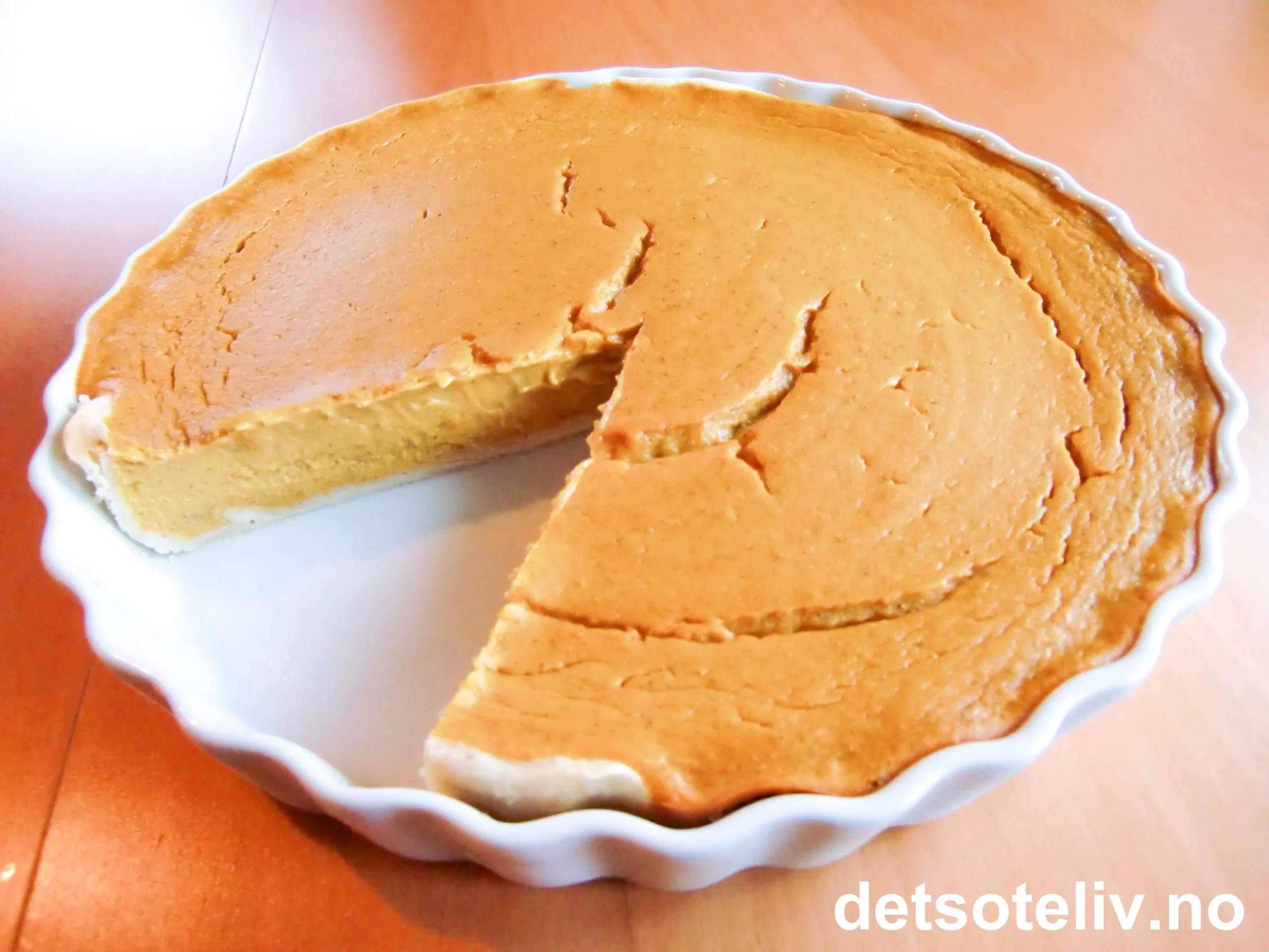 Amerikansk gresskarpai oppskrift