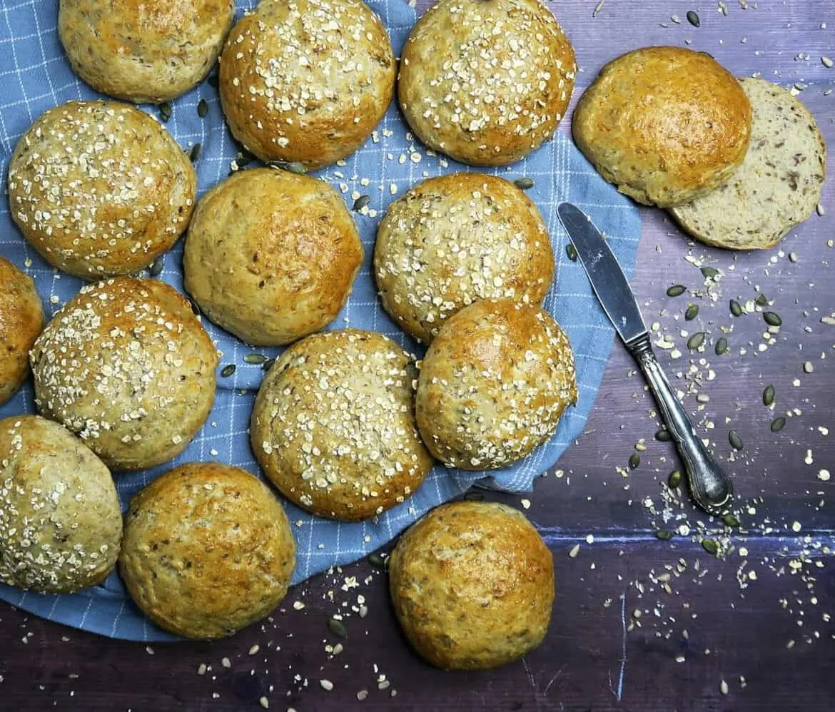 Grovboller oppskrift