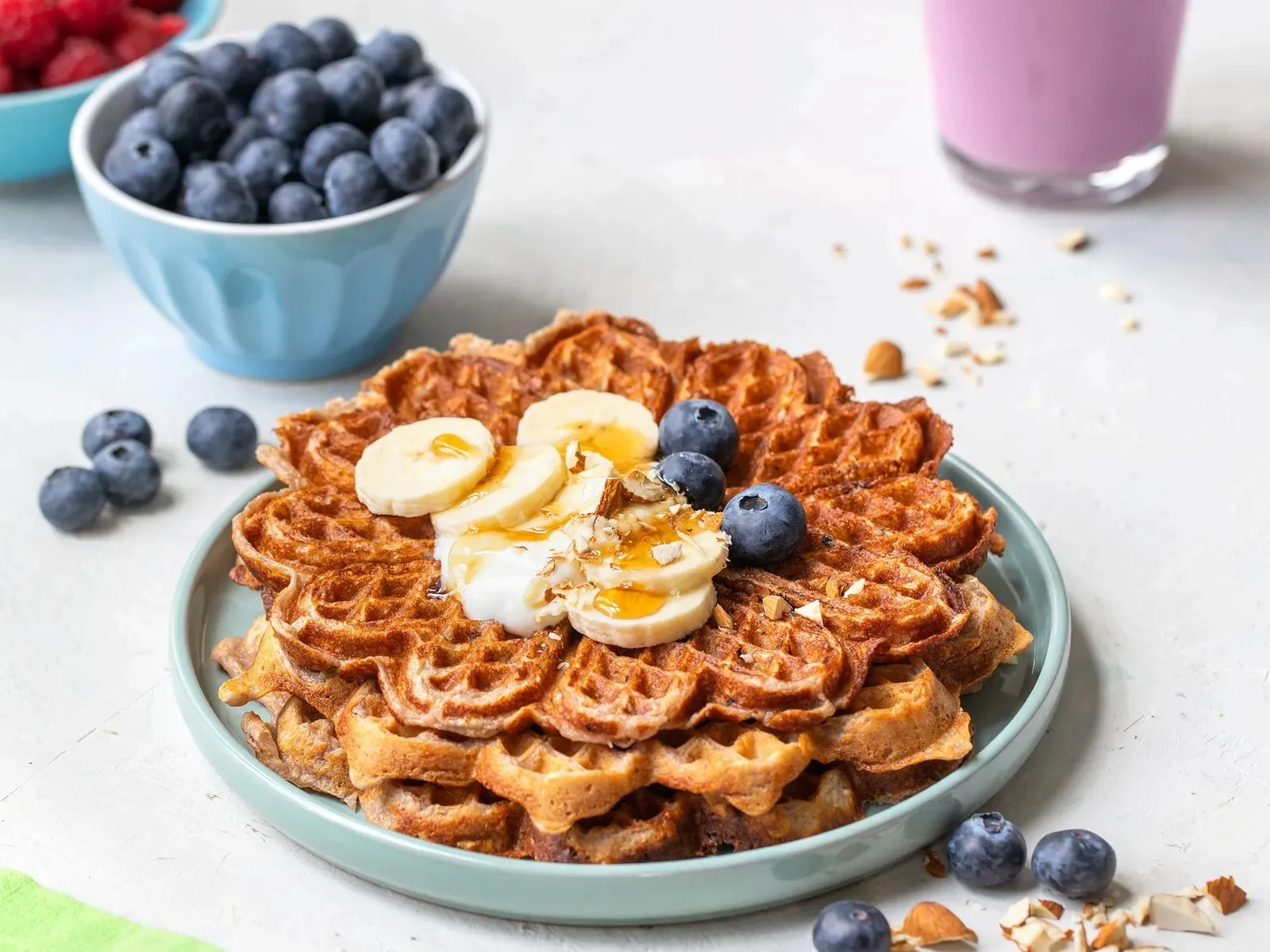 Sunne vafler oppskrift