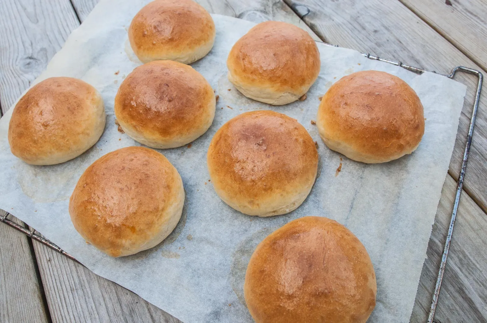 Brioche burgerbrød oppskrift