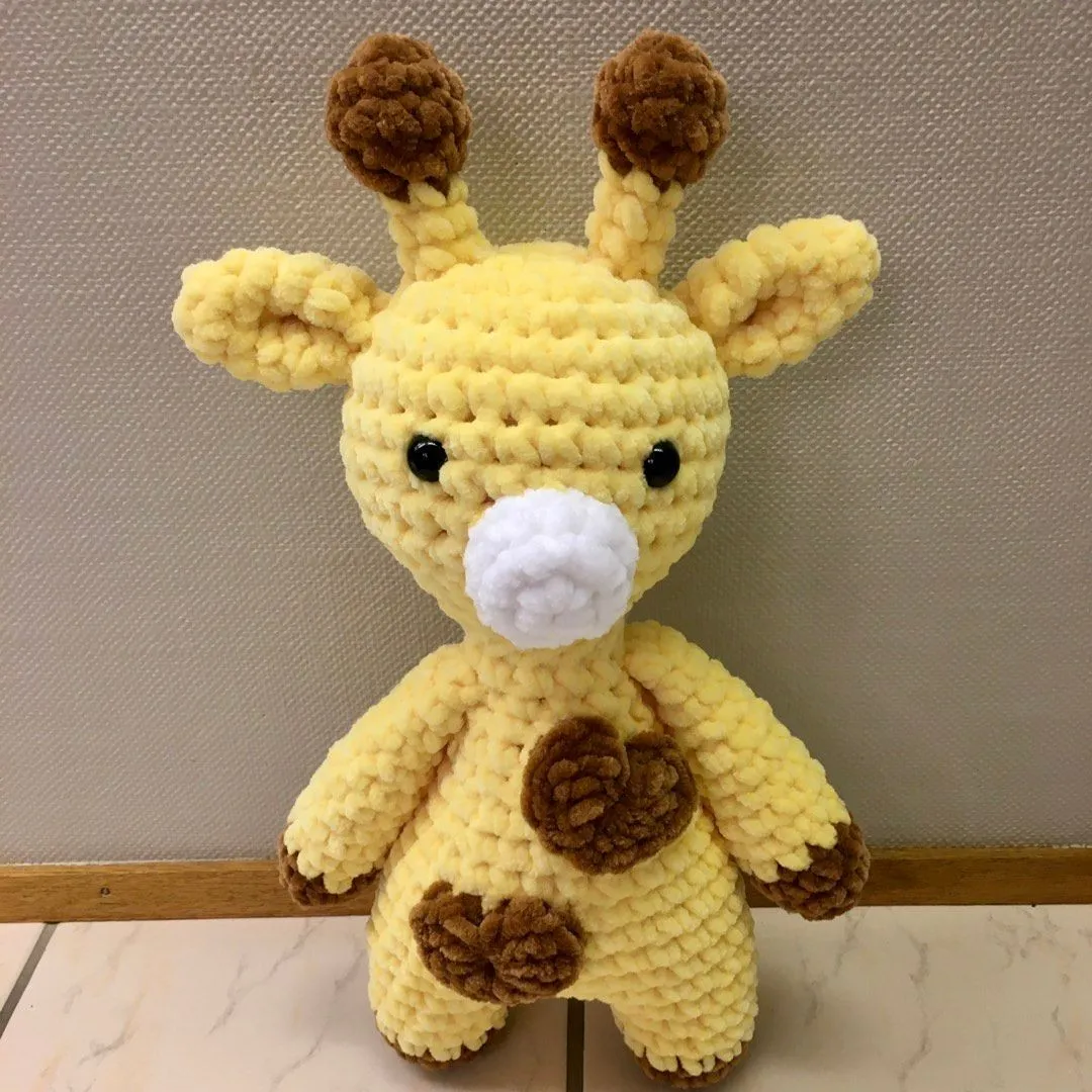 Heklet bamse oppskrift