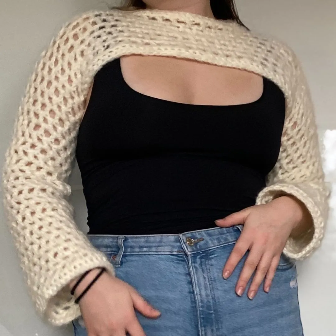 Heklet bolero oppskrift