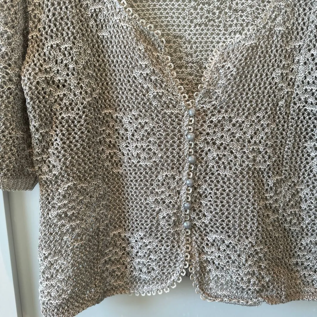 Heklet 1406 brikke 23a kataloger garn katalog