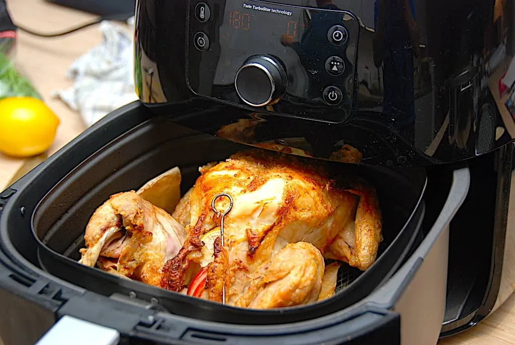 Kylling fritert airfryer oppskrifter pulled cosori plate youbeauty