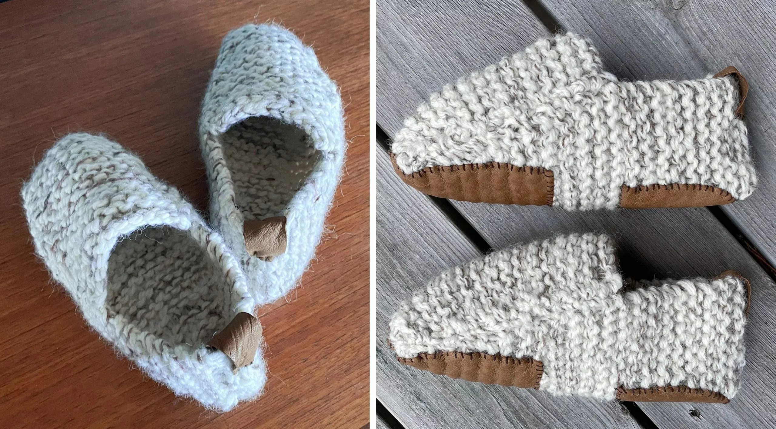 Strikke tøfler gratis oppskrift