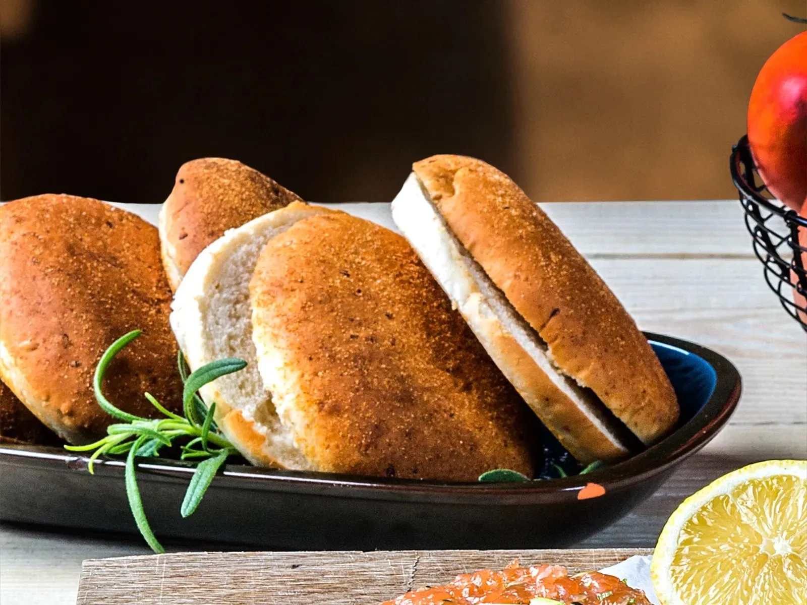 Oppskrift hamburgerbrød