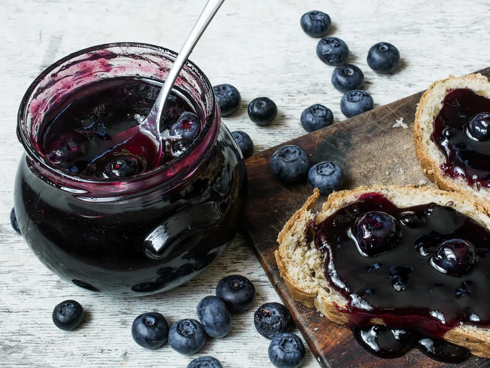 Oppskrift blåbærsyltetøy