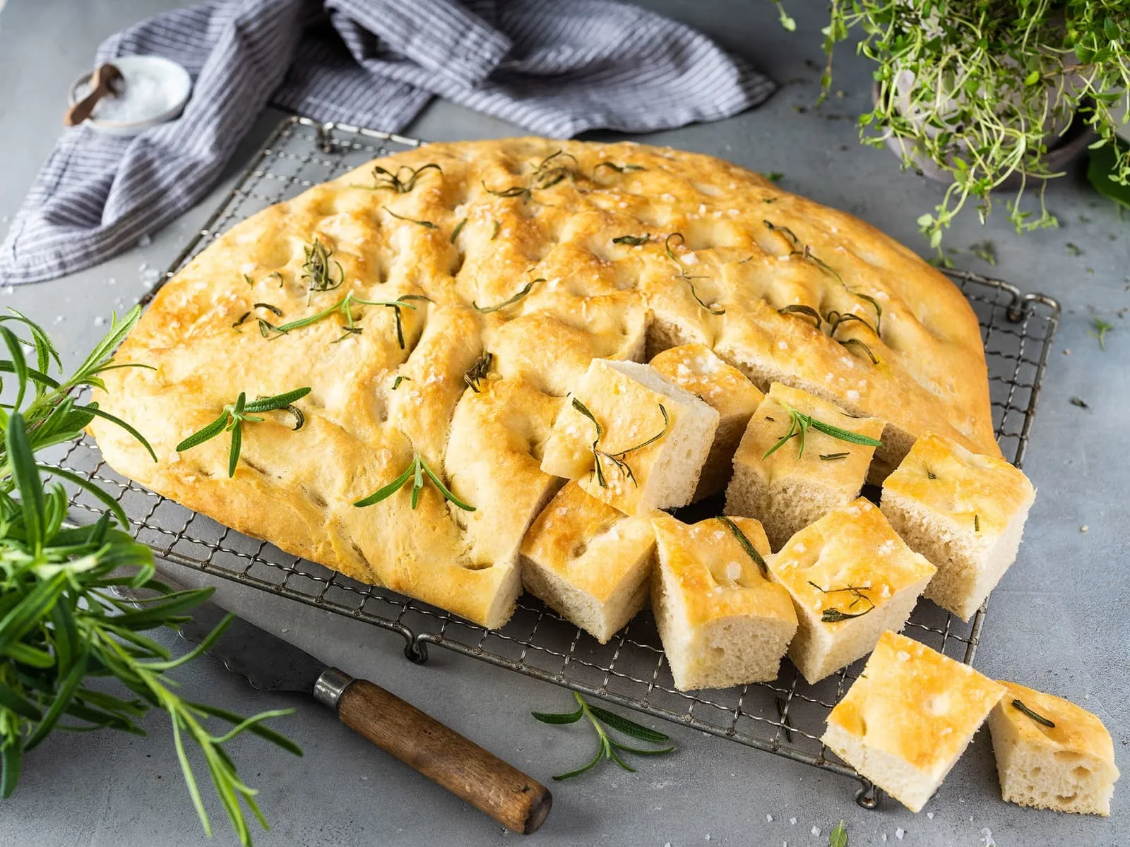 Oppskrift foccacia enkel