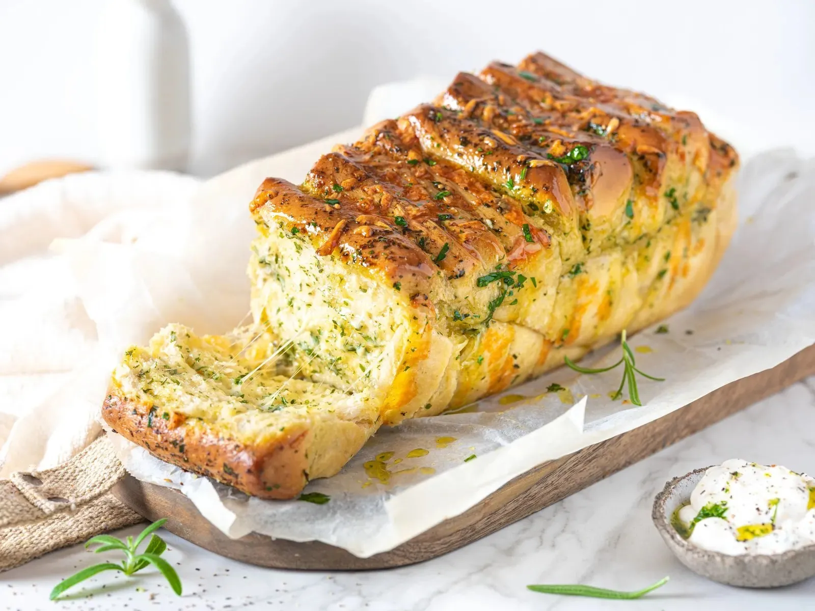 Hvitløksbrød oppskrift