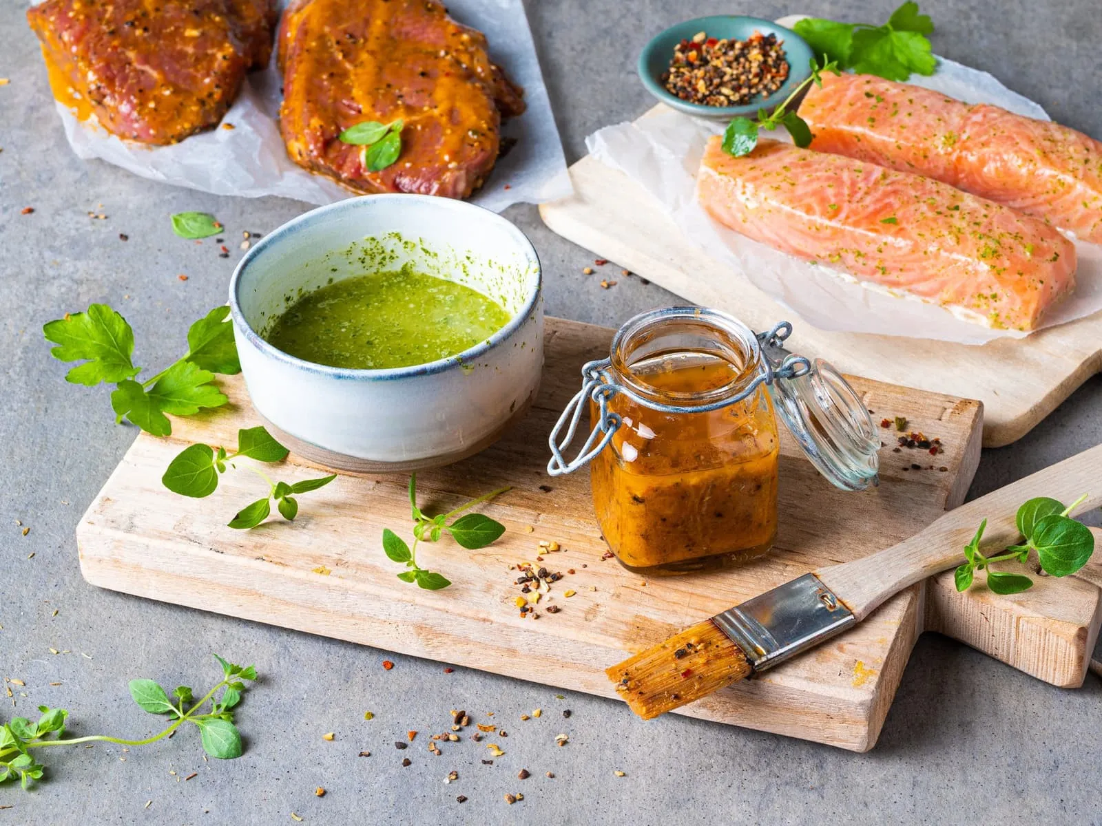 Marinade til kjøtt oppskrift