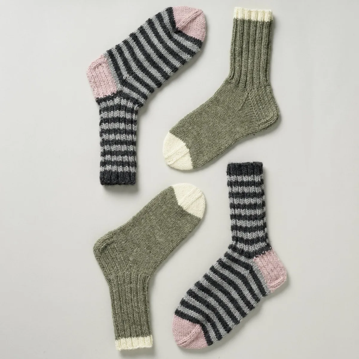 Raggsokker oppskrift dame