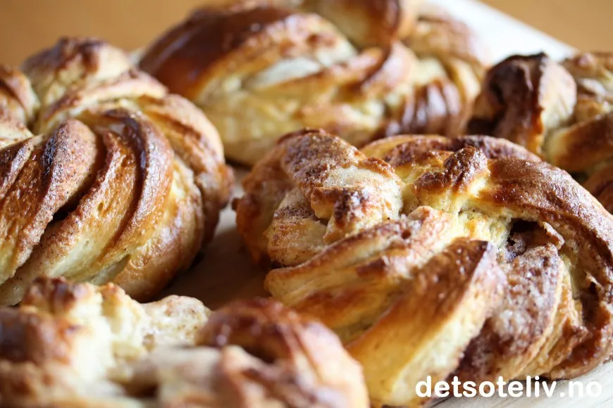 Vaniljeboller oppskrift