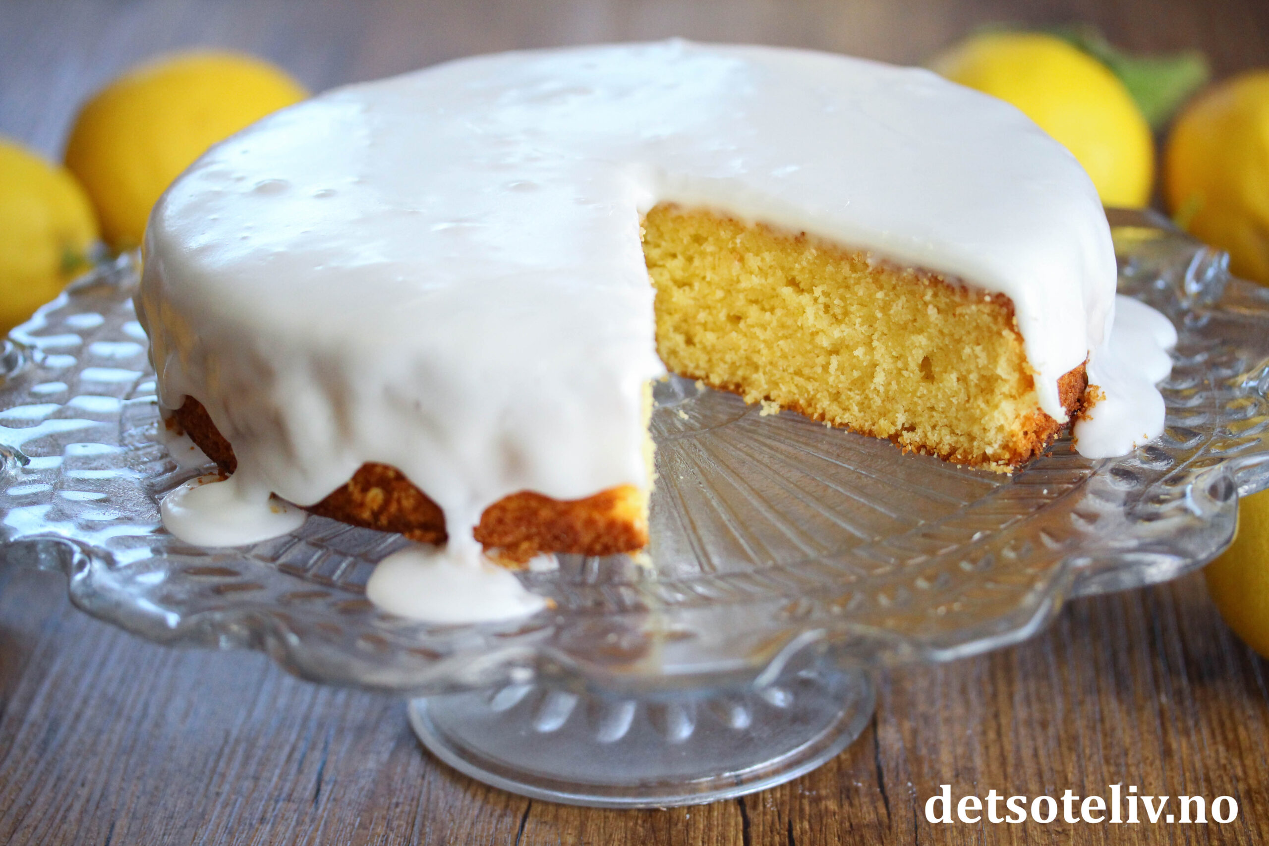 Sitronkake oppskrift