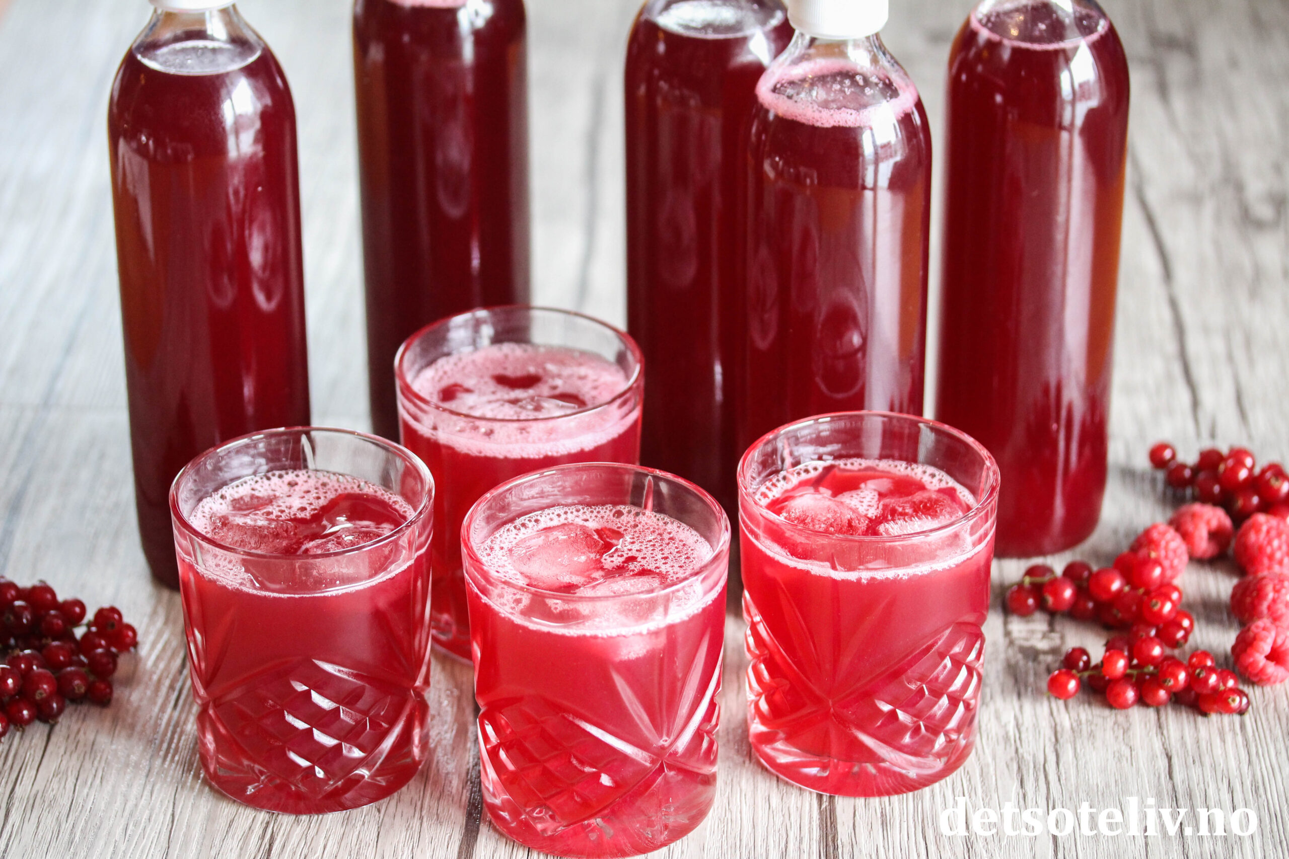 Bringebærsaft oppskrift