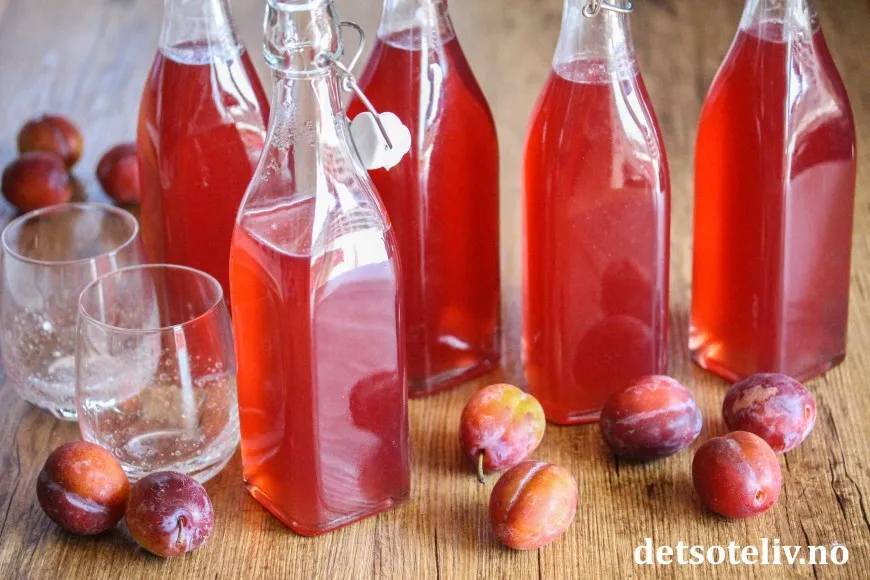 Plommesaft oppskrift