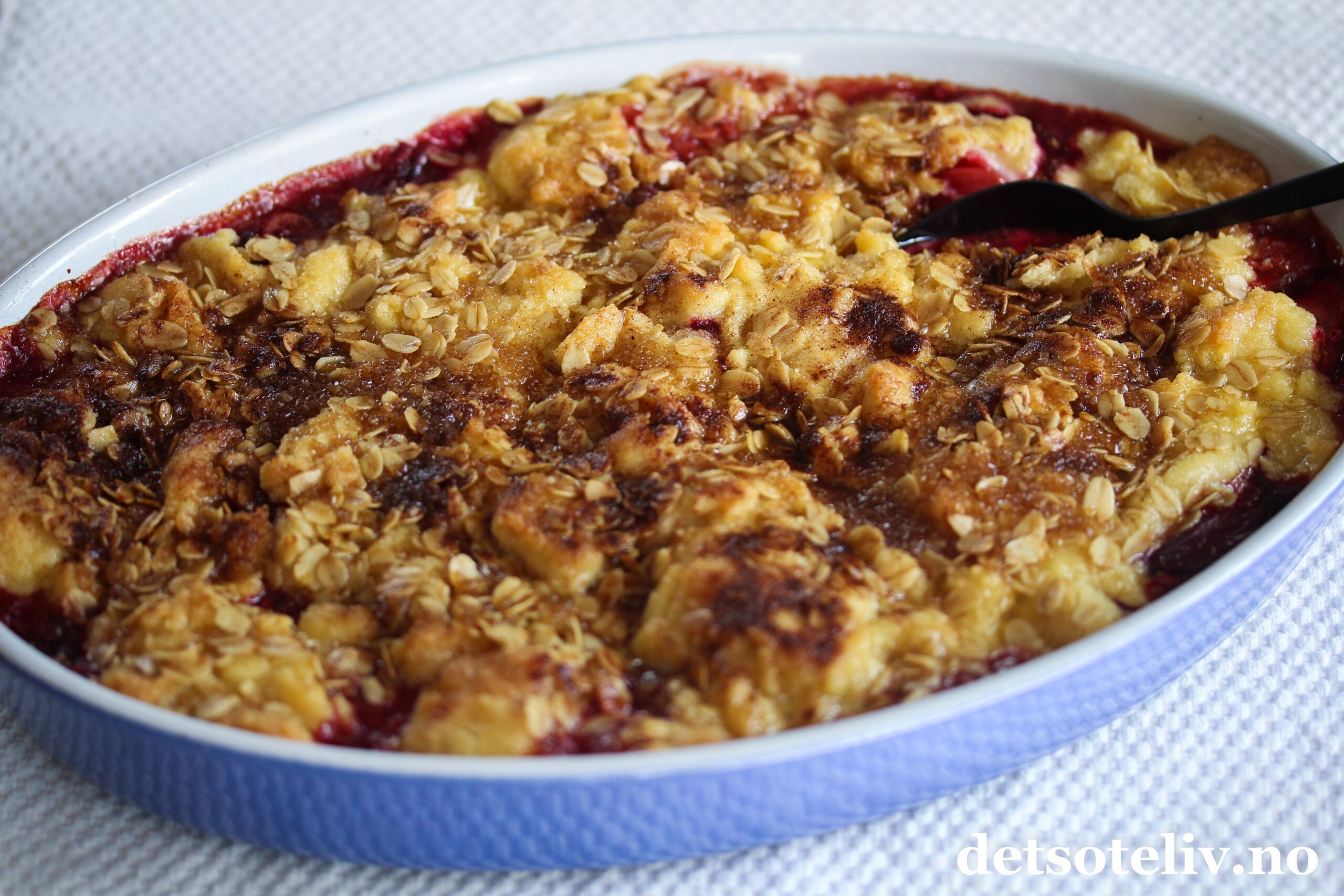 Oppskrift med plommer