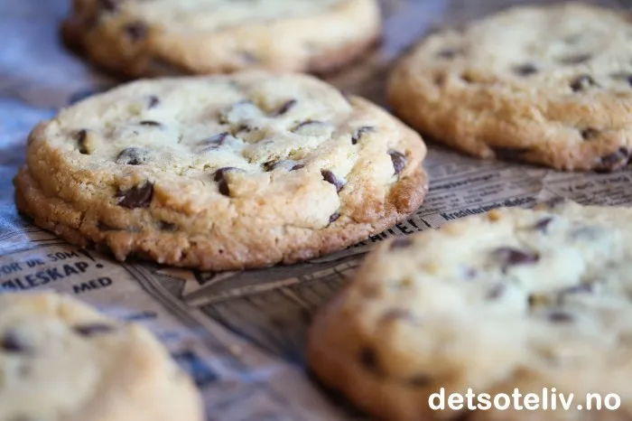 Chocolate chip cookies oppskrift