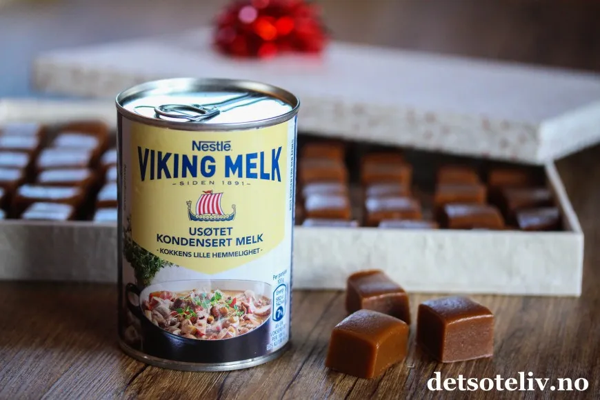 Fudge oppskrift kondensert melk