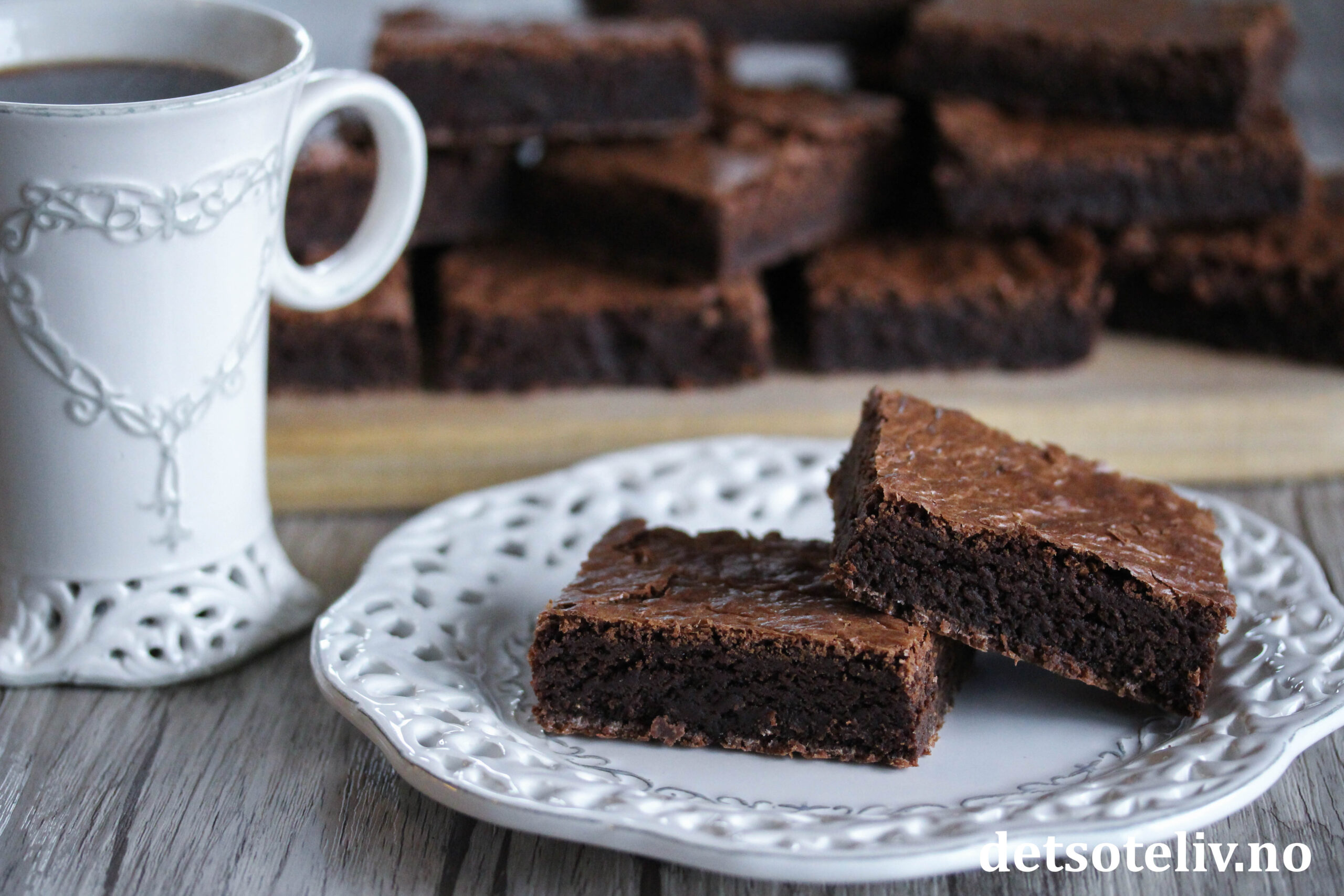 Sjokoladeruter oppskrift