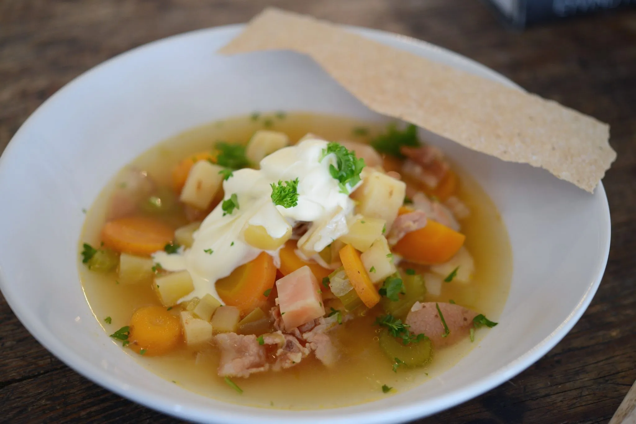 Havregrynssuppe oppskrift