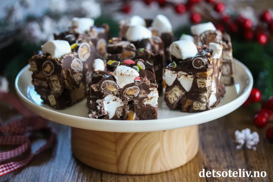 Rocky road oppskrift det søte liv