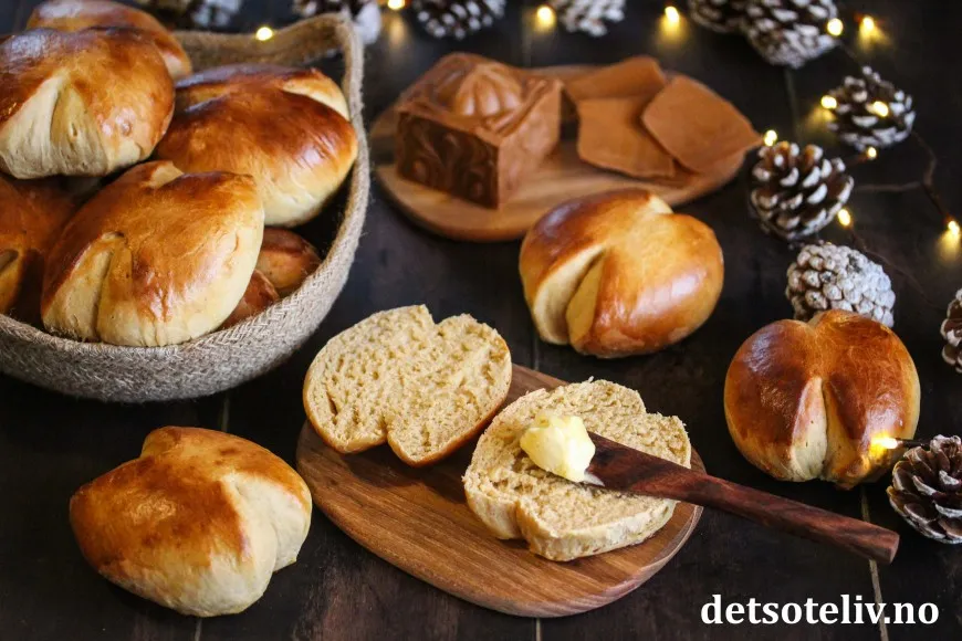 Julekage engelsk inspireret