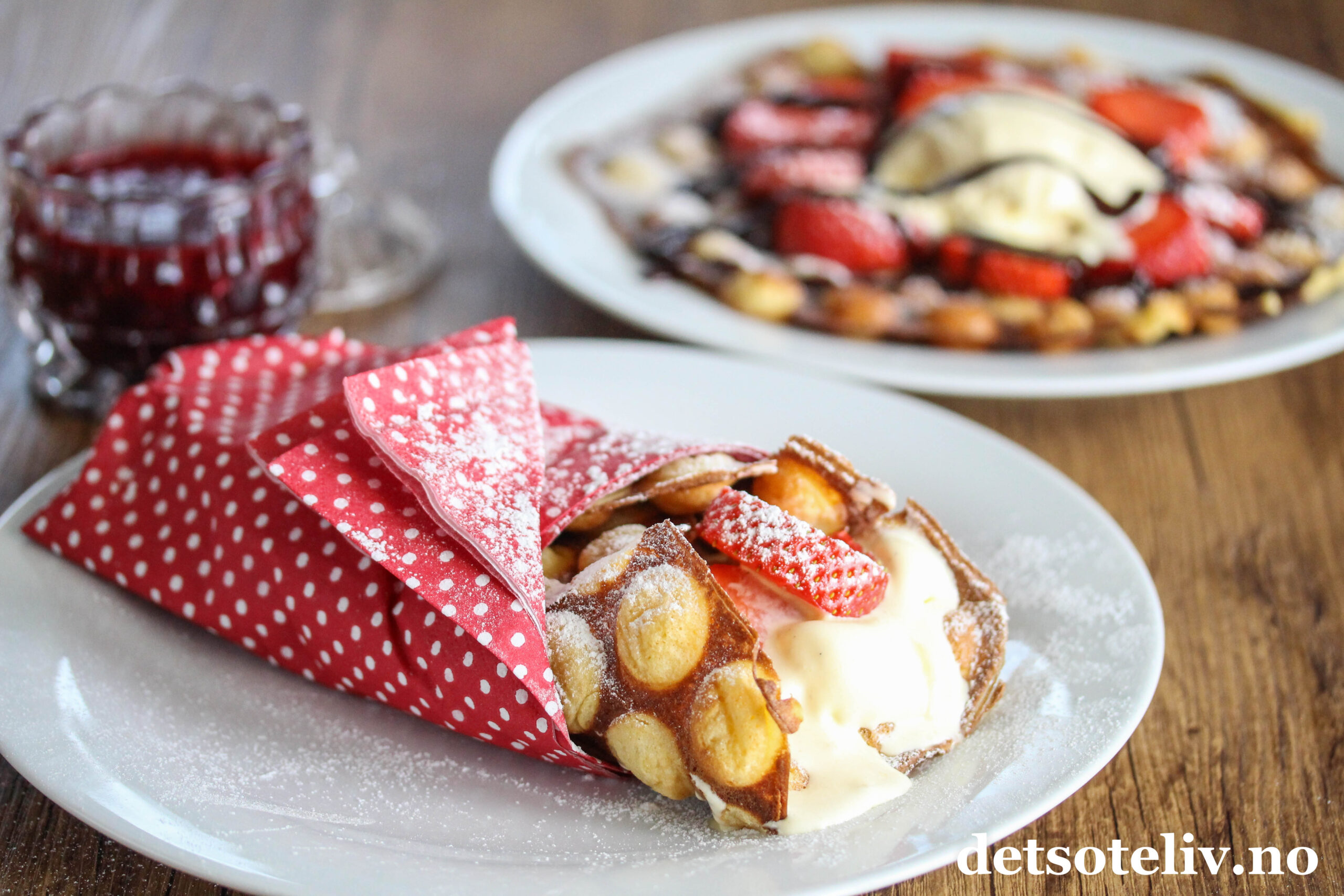 Boblevaffel oppskrift