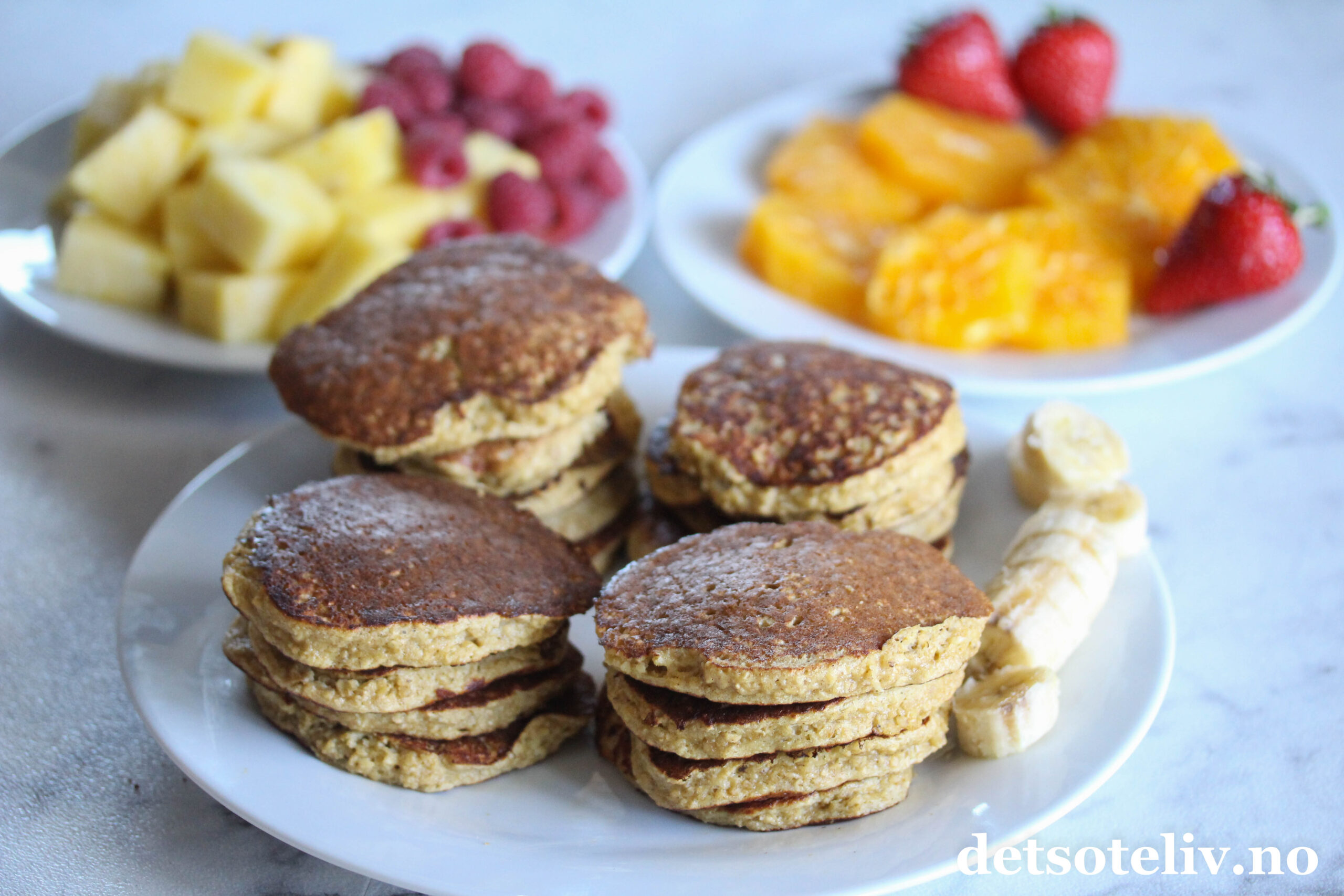 Bananlapper oppskrift