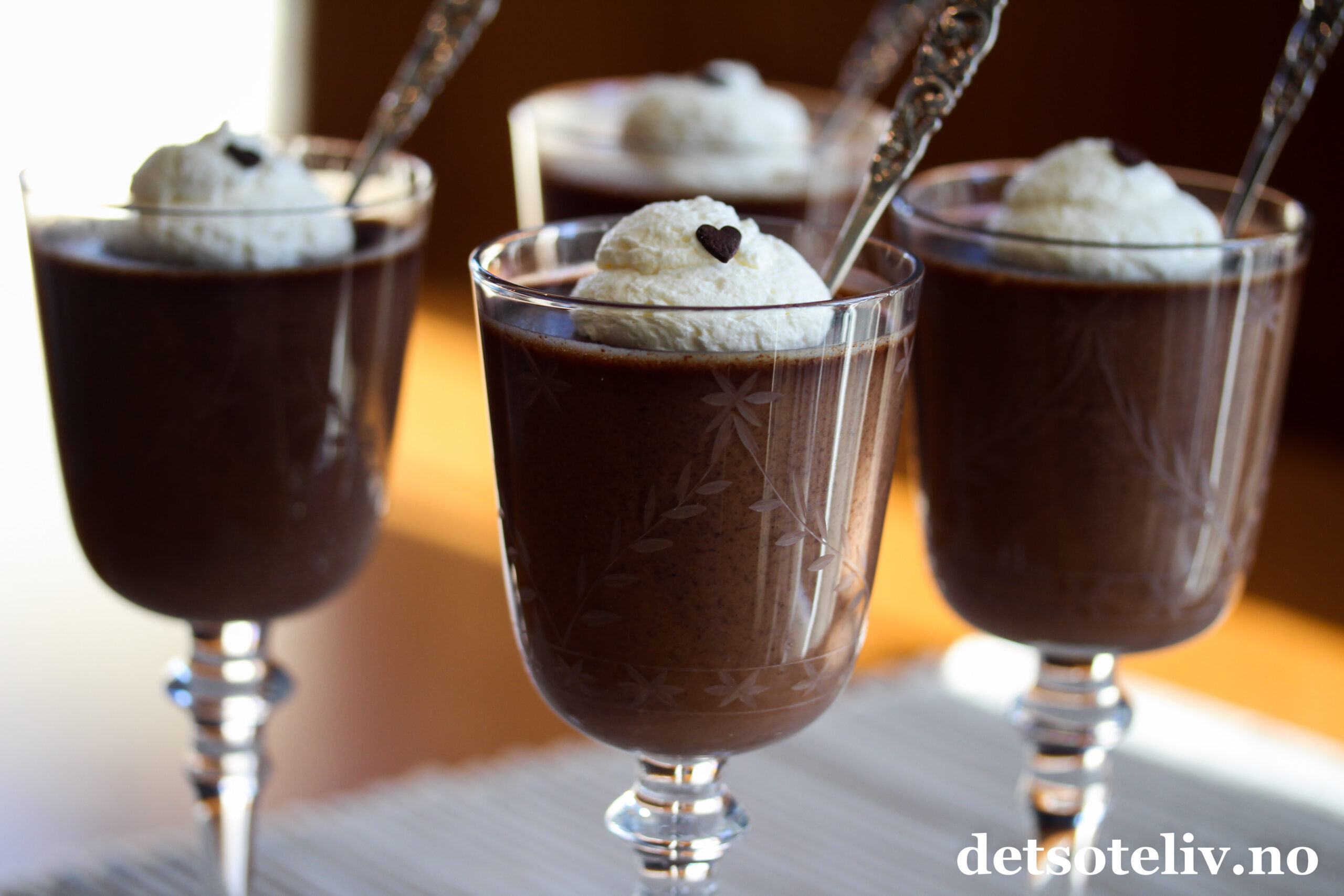 Panna cotta sjokolade oppskrift