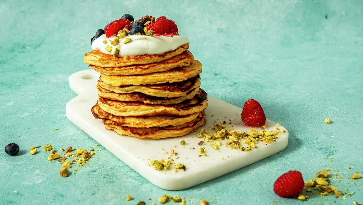 Proteinpannekaker oppskrift