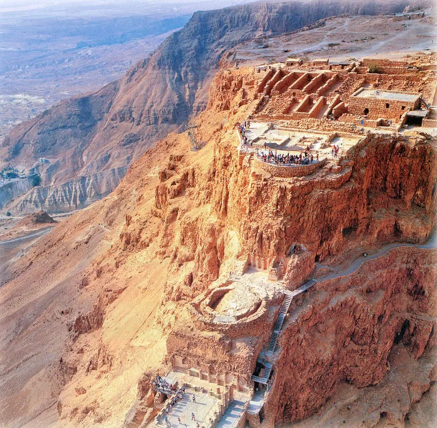 Masada israel fortress herod king palace mountain places desert visit natural top ancient travel dead sea majestic beauty overlooking judaean