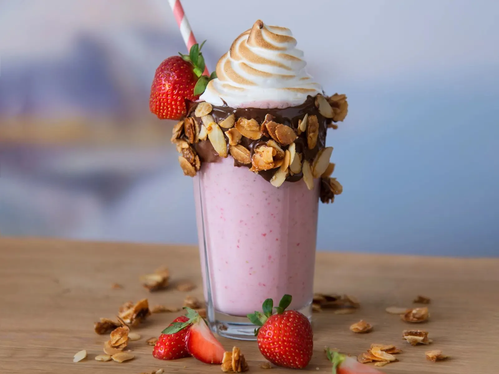 Milkshake chocolate classic recipe ingredients