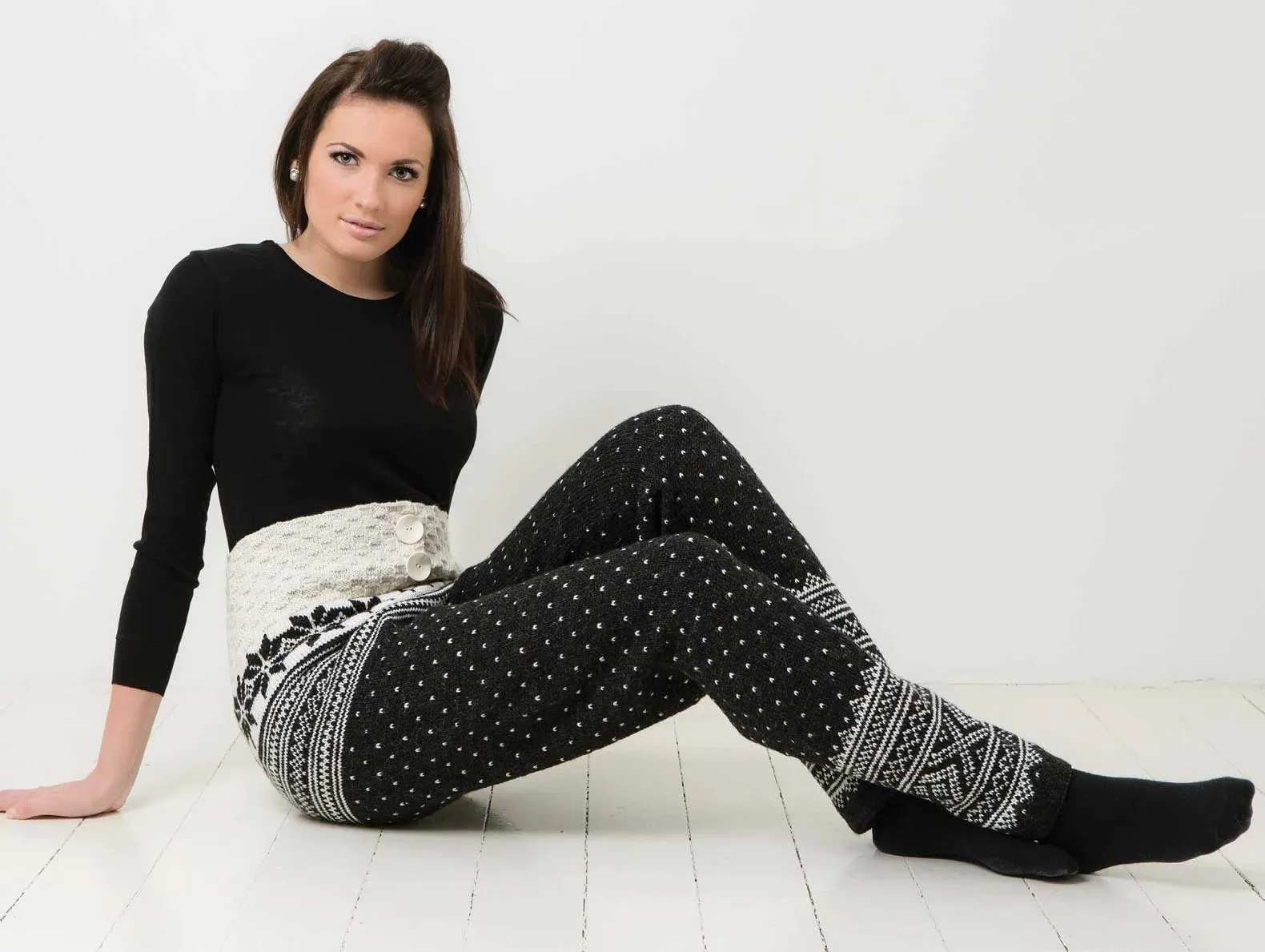 Strikket bukse dame oppskrift