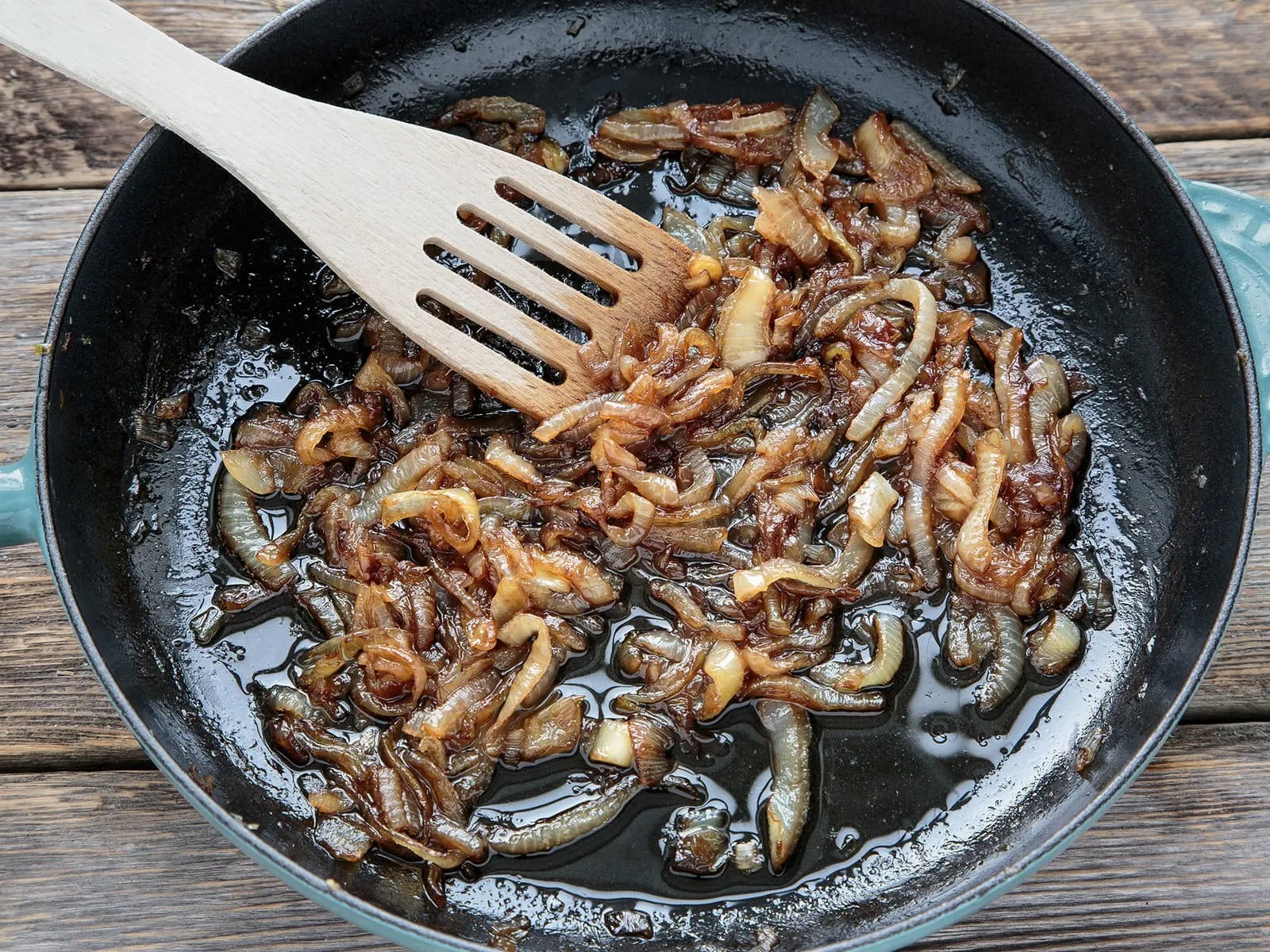 Oppskrift stekt løk