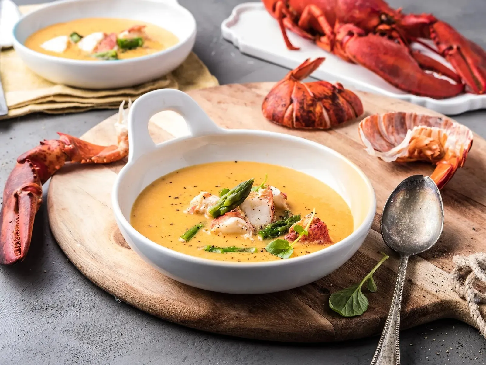 Hummersuppe oppskrift