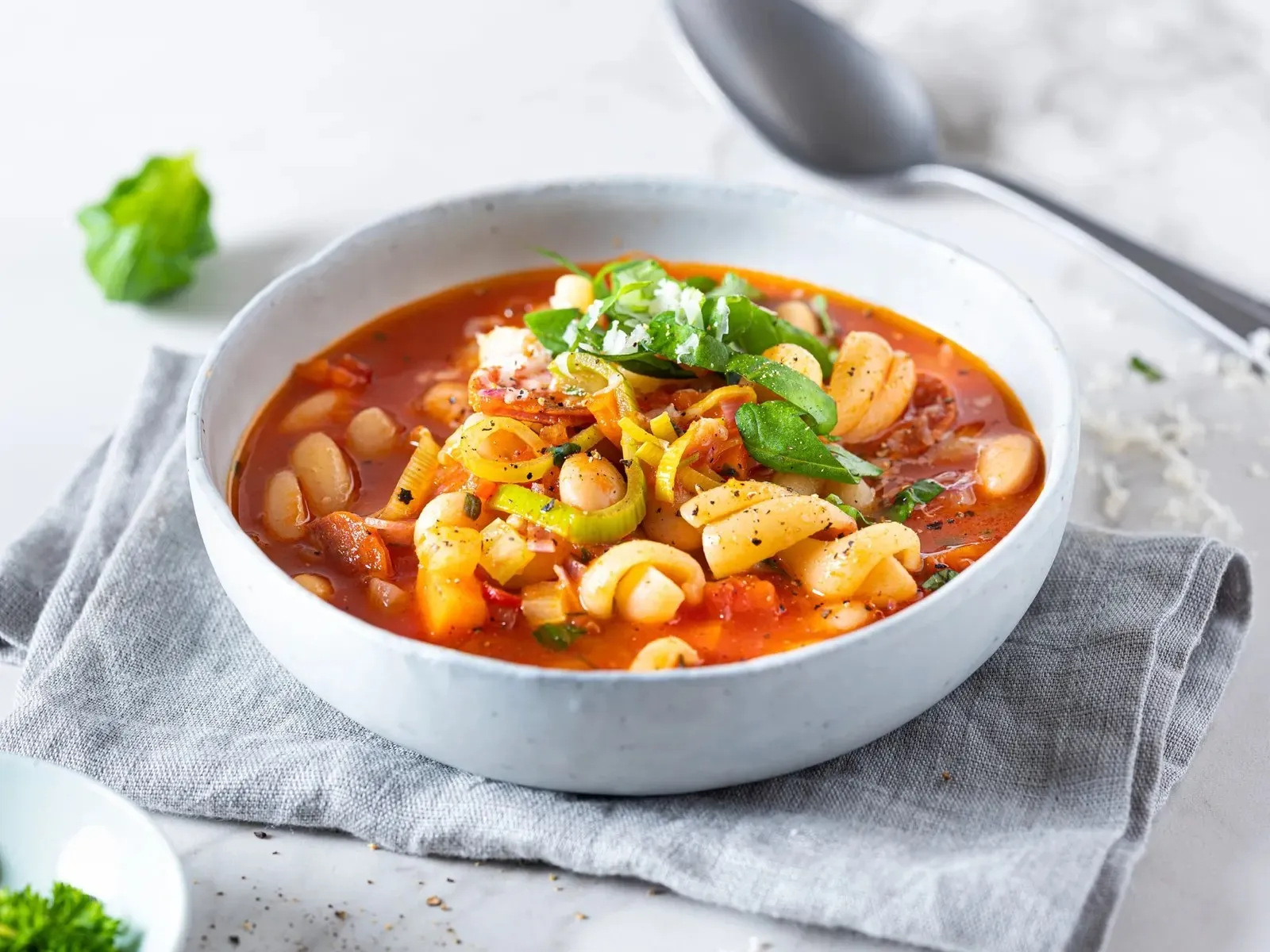 Minestronesuppe oppskrift