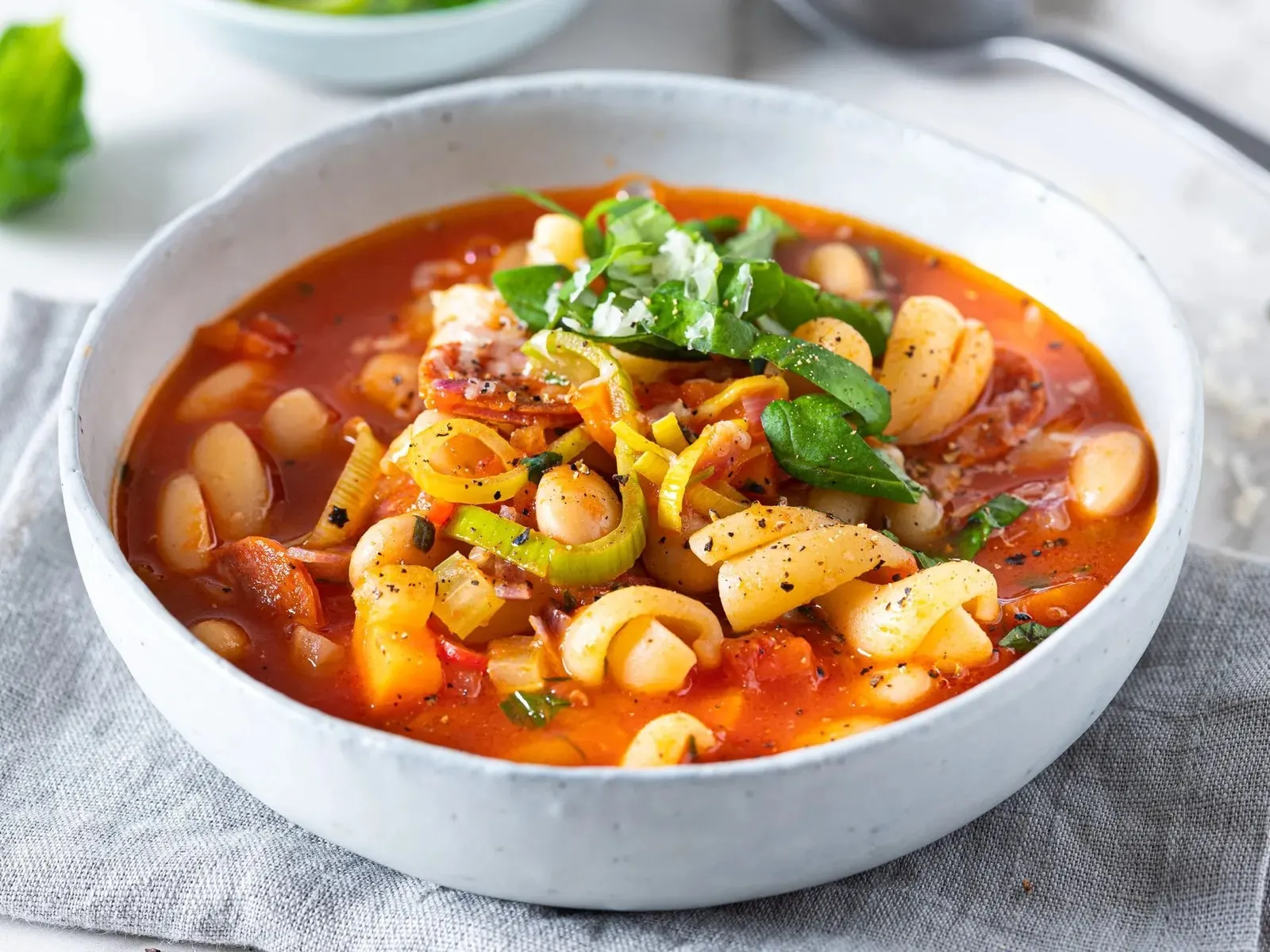 Minestronesuppe oppskrift