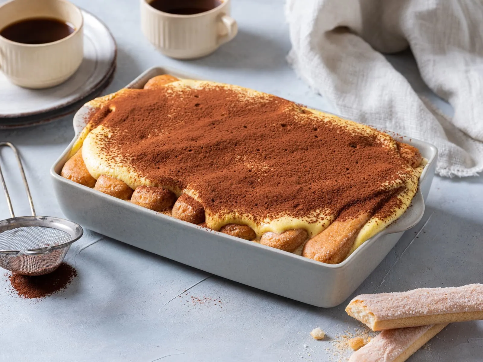 Tiramisu dessert oppskrift