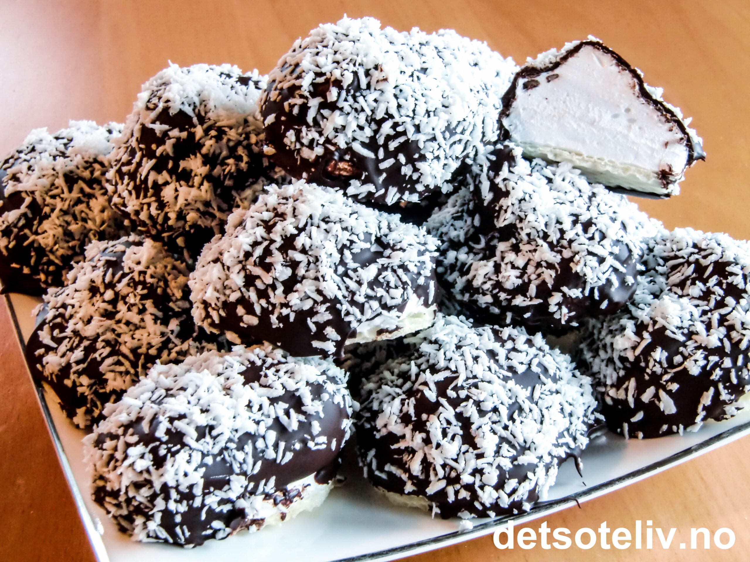 Kokosboller oppskrift