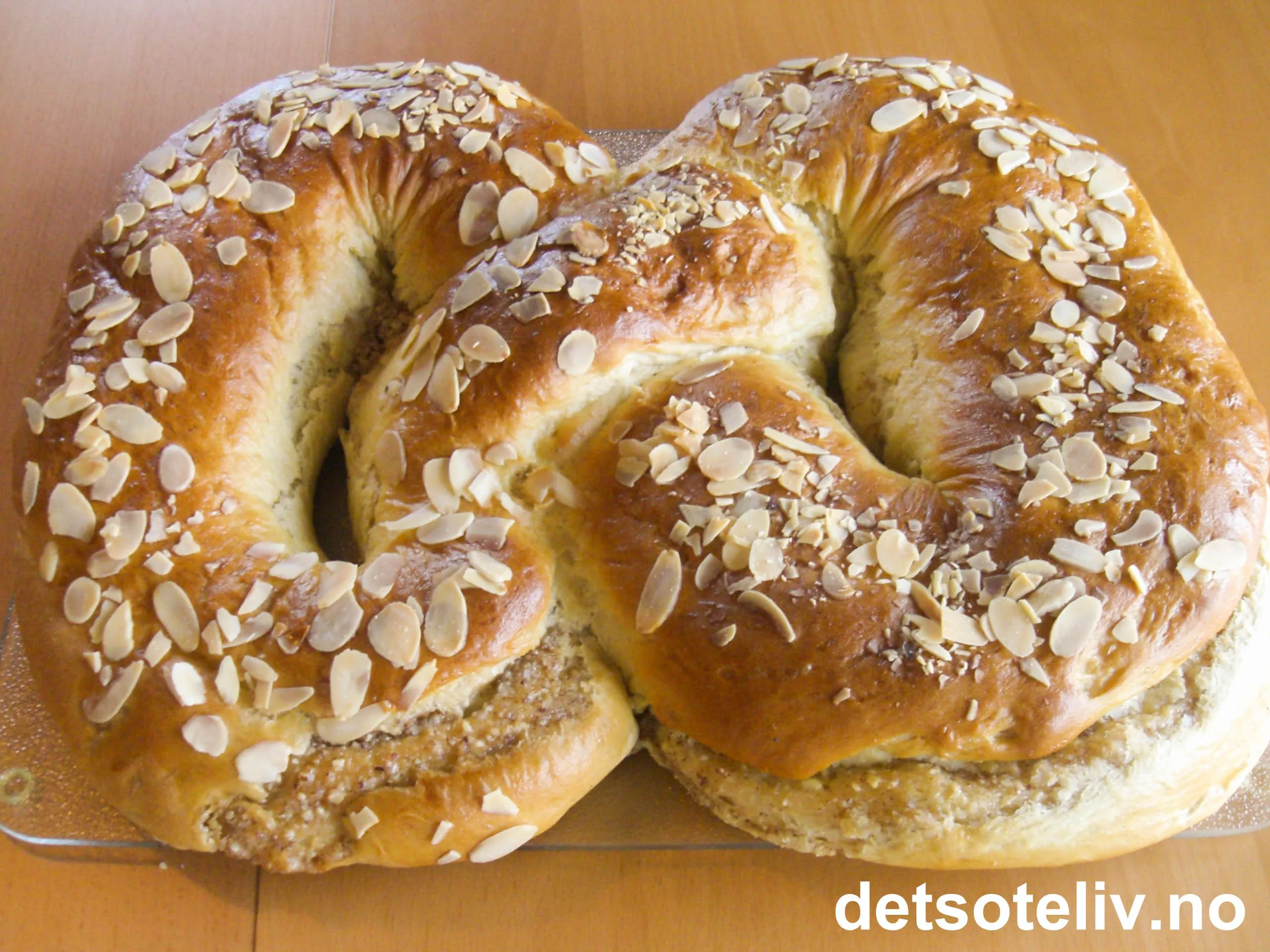 Kringle krem og deigen delen gjør akkurat gjenta samme